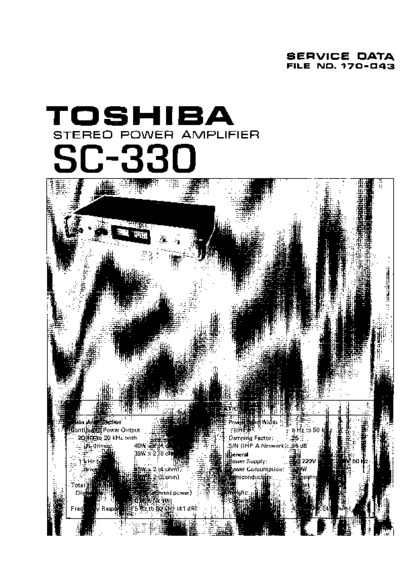 TOSHIBA SC-330