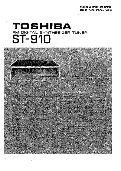 TOSHIBA ST-910
