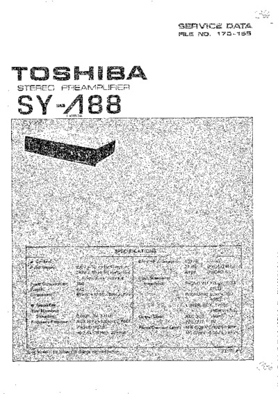 TOSHIBA SY-L88
