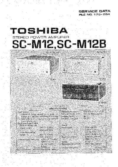 TOSHIBA SC-M12B