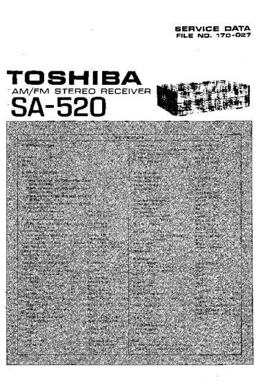 TOSHIBA SA-520