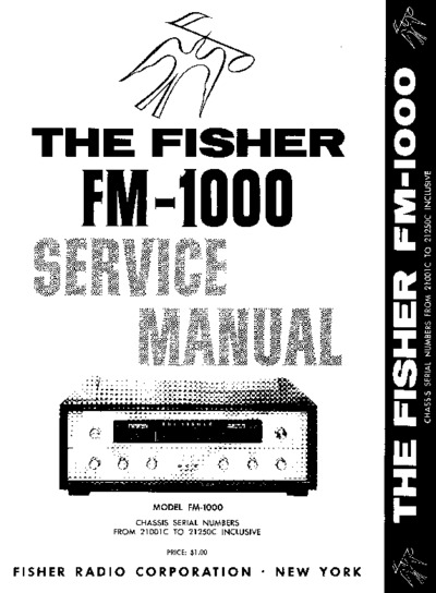 Fisher FM1000