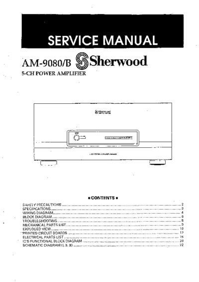 Sherwood AM-9080-B