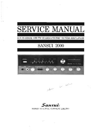 SANSUI 2000