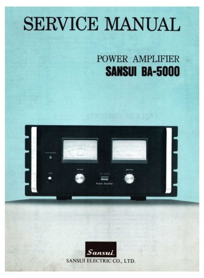SANSUI BA-5000