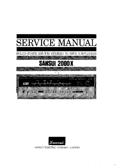 SANSUI 2000-X