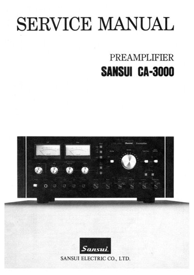 SANSUI CA-3000