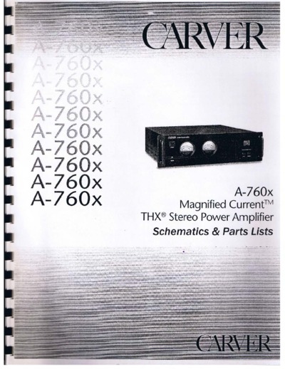 carver A-760-X