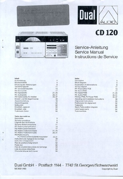 Dual CD-120