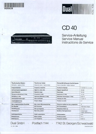 Dual CD-40