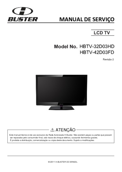 H-BUSTER HBTV-32D03, HBTV-42D03