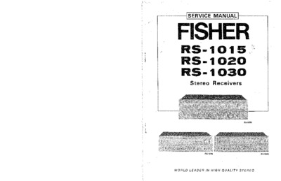 Fisher RS-1030