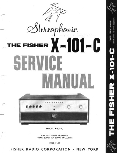 Fisher X-101-C