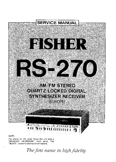 Fisher RS-270