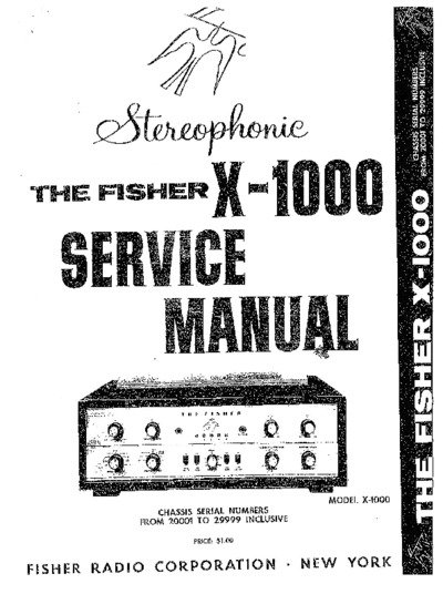 Fisher X-1000