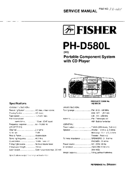 Fisher PHD-580-L