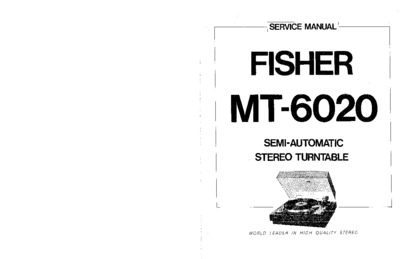Fisher MT-6020