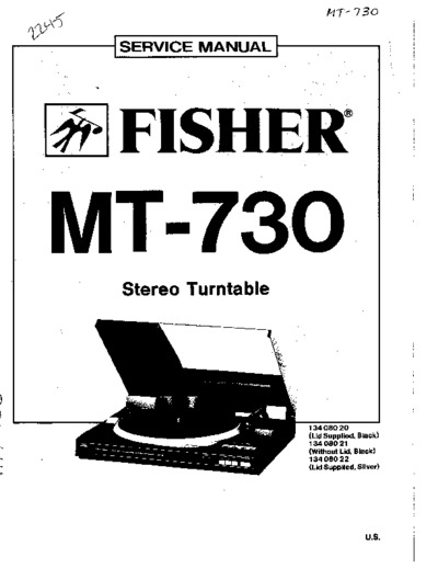 Fisher MT-730