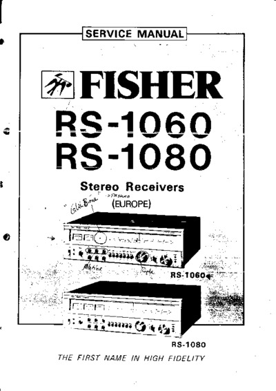 Fisher RS-1080