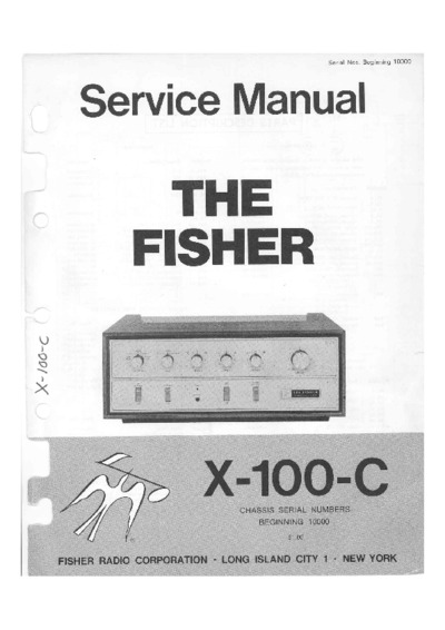 Fisher X-100-C