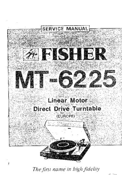 Fisher MT-6225