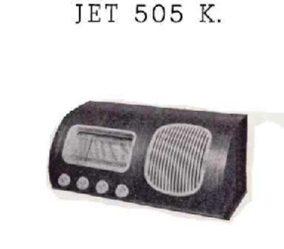 BANG OLUFSEN JET-505-Y 1949 Schematic