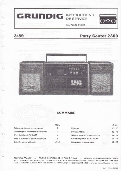 Grundig MV-4-Party-Center-2300