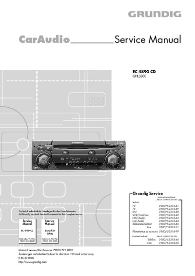 Grundig EC-4890-CD