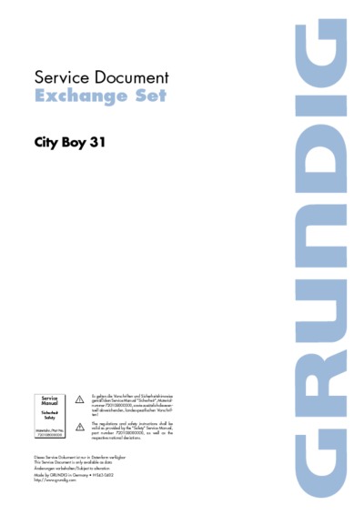 Grundig City-Boy 31