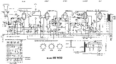 Grundig 955-W-3-D Schematic