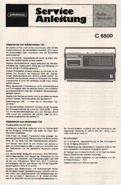 Grundig C-6500