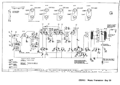 Grundig Music-Transistor-Boy-59 Schematic