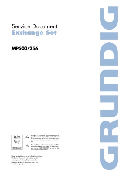 Grundig MP-500