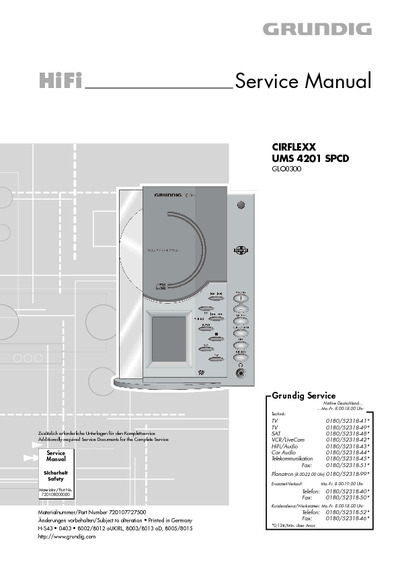 Grundig UMS-4201-SPCD