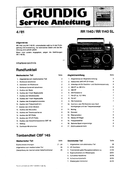 Grundig RR-1140-SL