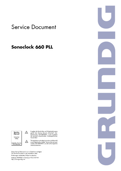 Grundig Sonoclock-660-PLL