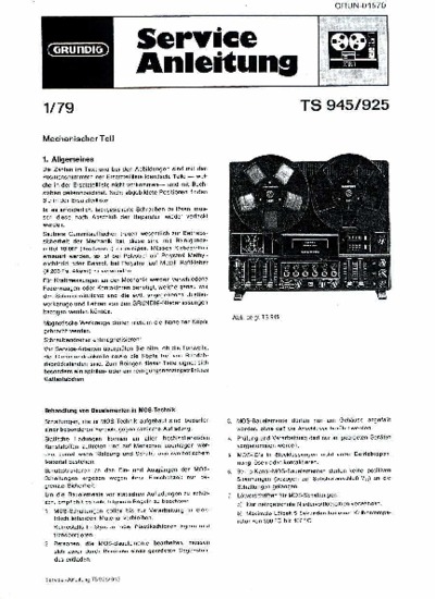 Grundig TS-925
