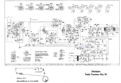 Grundig Teddy-Transistor-Boy Schematic