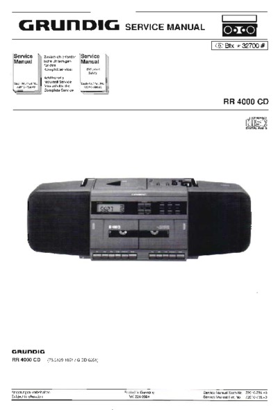 Grundig RR-4000-CD