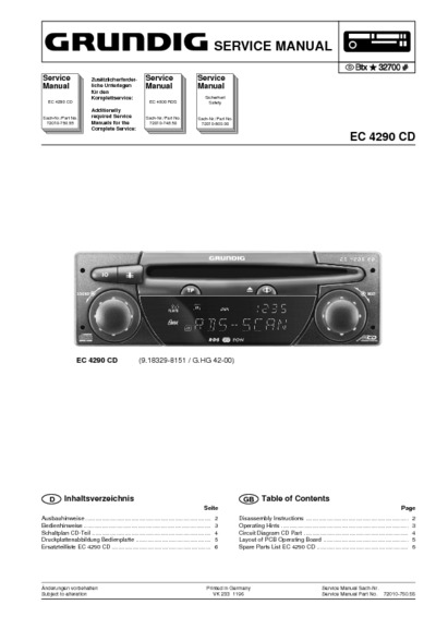 Grundig EC-4290-CD