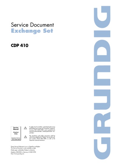 Grundig CDP-410