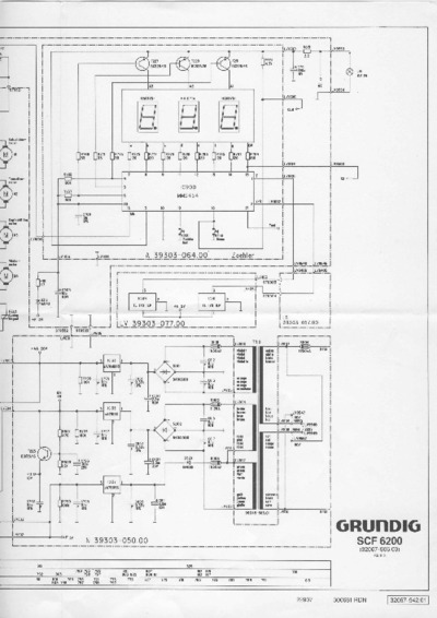 Grundig SCF-6200 Schematic