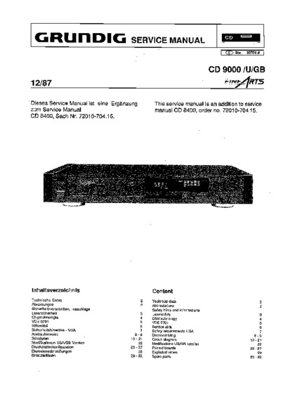 Grundig CD-9000