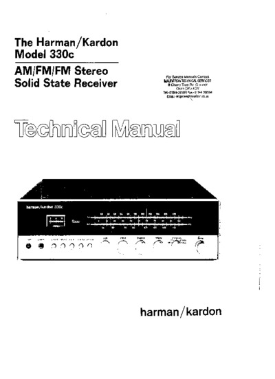 Harman Kardon 330-C