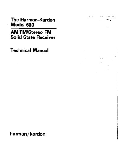 Harman Kardon 630