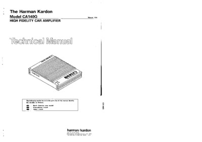 Harman Kardon CA-140-Q