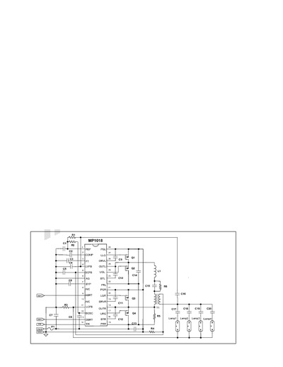 LCD CCFL Inverter MP1018