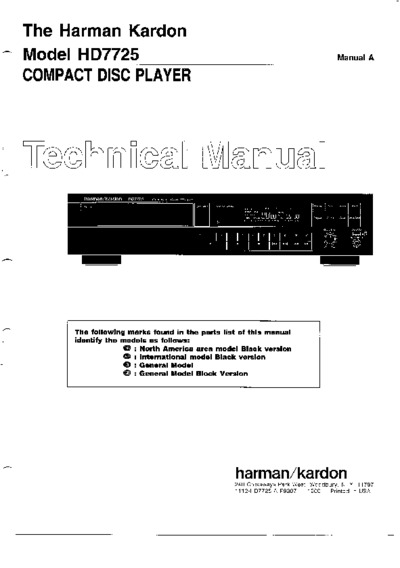 Harman Kardon HD-7725