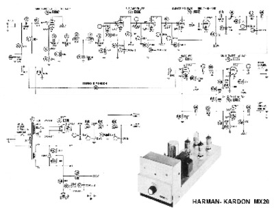 Harman Kardon MX-20 Schematic