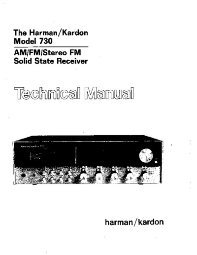 Harman Kardon 730